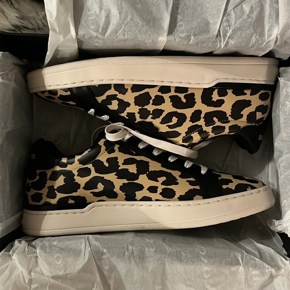 Coach Lowline Printed Sneakers - Leopard - Picture 5 of 7